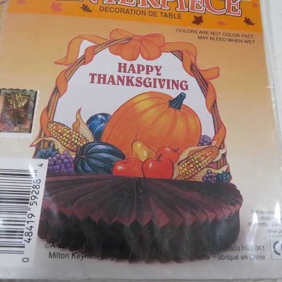 Thanksgiving Vintage Centerpiece & Small Gift Bags/Decor - Picture 3 of 13